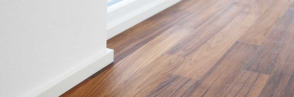 Auch die Abschlussfußleiste benötigt das gewisse Maß an Liebe zum Detail.